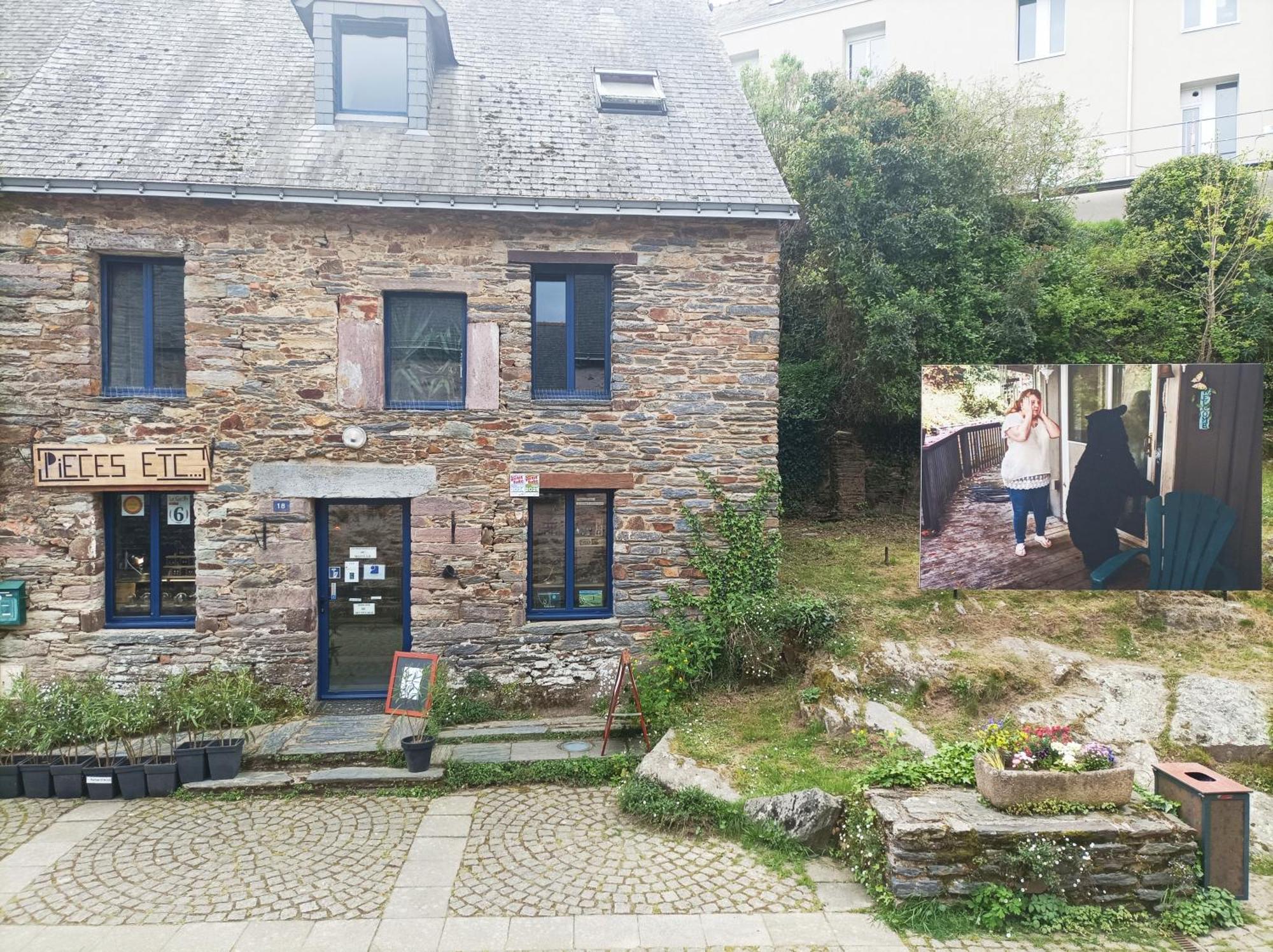 Gite De La Muse Centre Ville - Jardin Sérent Buitenkant foto